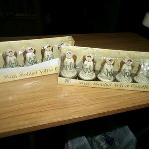 vintage angel candles new old stock.